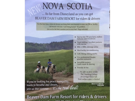 advertisement from when the business was running